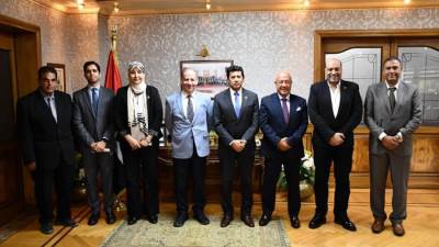 "صبحي" يكرم مجلس إدارة المنظمة المصرية لمكافحة المنشطات…ويطلع علي مهامها