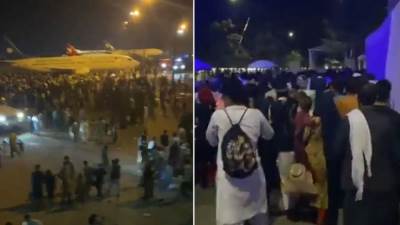 مصرع 5 أشخاص بسبب الفوضى فى مطار"كابل" لنقل الرعايا الاجانب من أفغانستان