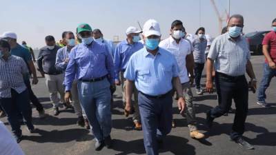 وزير النقل يتابع التقدم في معدلات تنفيذ مشروع التطوير للطريق الدائري