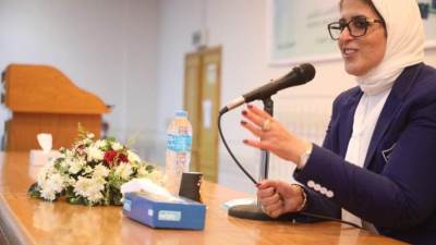 وزيرة الصحة: فحص1.9مليون طفل ضمن مبادرة الإكتشاف المبكر وعلاج ضعف وفقدان السمع