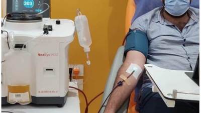 وزيرة الصحة: استقبال 1320 متبرعًا بمراكز تجميع البلازما خلال شهر