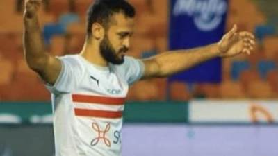 مروان حمدى يسجل هدف تقدم الزمالك على دجلة 