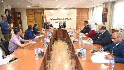 "القباج" تبحث مع وزيرة الشئون الاجتماعية الليبية تعزيز التعاون بين البلدين