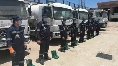 البيئة: توفير 128 الف من مهمات الوقاية لـ11 ألف عامل نظافة