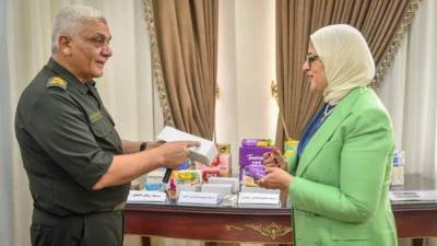 وزيرة الصحة تتفقد منظومة تصنيع الوجبات المدرسية بشركة "سايلو فودز" للصناعات الغذائية