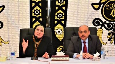 نيفين جامع : حريصون على توفير الخدمات في مختلف المجمعات الصناعية وتفعيل اللامركزية