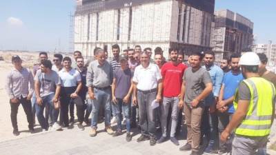  "الإسكان": وفد من طلاب كليات الهندسة يتفقد مشروعات مدينة المنصورة الجديدة