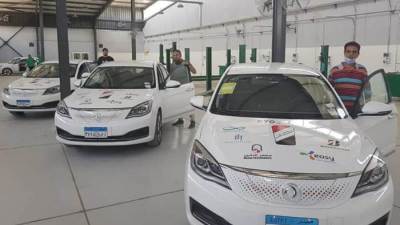 قطاع الأعمال: "النصر للسيارات" تبدأ تجربة السيارة الكهربائية "E70" بالتعاون مع "أوبر"