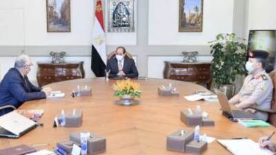 عاجل :السيسي يجتمع من القصير لمتابعه التوسعات في استصلاح الأراضي