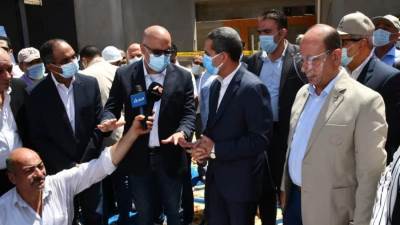 وزير الإسكان ومحافظ الغربية يتفقدان الموقف التنفيذي لمشروعات المبادرة الرئاسية "حياة كريمة"