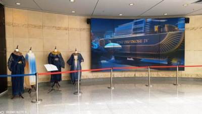 المتحف القومي للحضارة المصرية يعرض الأزياء والاكسسوارات الخاصة بموكب المومياوات الملكية 