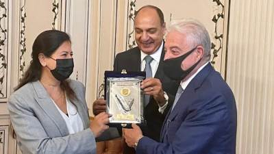 فريدة خميس :سيناء في القلب ومنح  دراسية إضافية لفتيات جنوب سيناء