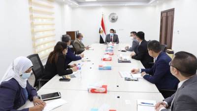 وزير التعليم العالي يستقبل الرئيس التنفيذي لـ"هواوي"