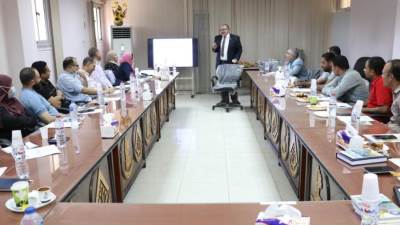 برنامج تدريبي لجودة الأعمال ورفع كفاءة أداء العاملين وتفعيل رقابة المشروعات بـ"السادات"