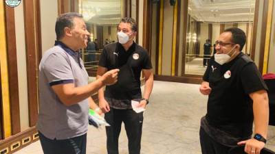 مسحة كورونا لمنتخب مصر قبل انطلاق معسكره المغلق