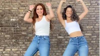 نسرين طافش تقلب انستجرام برقصها الهيب هوب مع ابنة شقيقتها