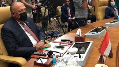 وزير الخارجية يؤكد على ثوابت مصر تجاه القضية الليبية