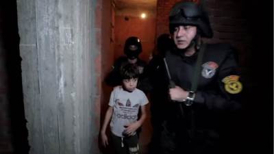 شاهد فيديو عملية تحرير الداخلية لزياد البحيري "طفل الغربية المختطف"