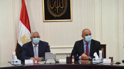 وزيرا الإسكان والزراعة يبحثان حل التشابكات والتداخلات بين جهات الولاية المختلفة