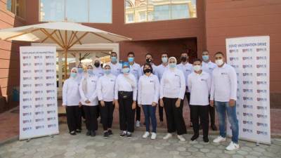 الجامعة البريطانية في مصر تقيم مركزاً لتلقي لقاح كورونا لجميع عناصر المنظومة التعليمية بها