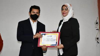 وزير الشباب والرياضة يشهد ختام فعاليات منتدى قادة المستقبل بالمدينة الشبابية بالغردقة