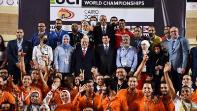 وزير الرياضة يحضر ختام بطولة العالم للدراجات وتسليم الميدليات للفائزين