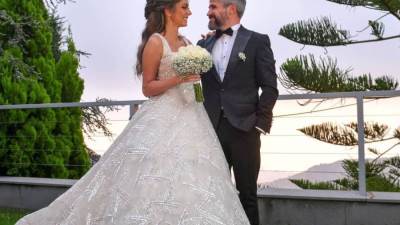 نانسي عجرم تهنئ شقيقها بزواجه بمجموعة من الصور