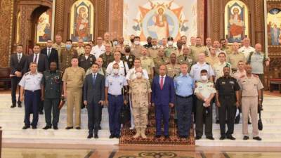 القوات المسلحة تنظم زيارة لوفد من الملحقين العسكريين ‏بمصر إلى العاصمة الإدارية