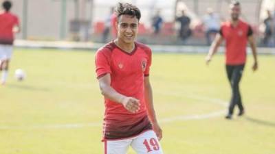 الأهلي يعلن عن ضم اللاعب مصطفي البدري مهاجم الإنتاج الحربي