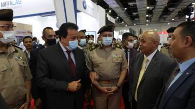 وزير التعليم العالي يشهد فعاليات مؤتمر ومعرض Egy Health الدولي