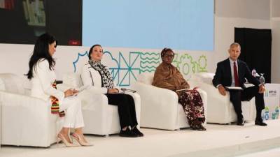 البيئة تشارك فى الحلقة النقاشية "التحول الاخضر والتحديات التى تواجه الدول النامية"