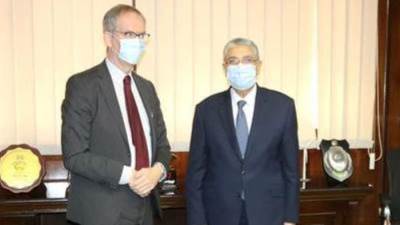 وزير الكهرباء يستقبل سفير السويد لبحث سبل دعم وتعزيز التعاون بين البلدين