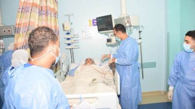 مجمع الجلاء الطبي يستقبل الطالبة منة الله هشام ويقدم لها الرعاية اللازمة