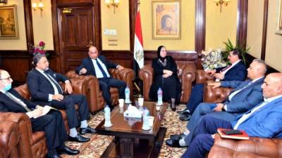 "جامع" تبحث مع وفد اتحاد الصناعات العراقية تعزيز الشراكة الصناعية بين البلدين