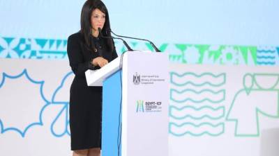 المشاط: رعاية الرئيس للمُنتدى تؤكد إيمان الدولة بالعمل وتحقيق أهداف التنمية المستدامة