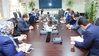 وزيرة البيئة تناقش مع مساعد سكرتير عام الأمم المتحدة للعمل المناخي دعم ملف تغير المناخ