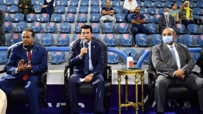 وزير الشباب والرياضة يفتتح البطولة العربية للجودو