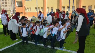 انطلاق العام الدراسى الجديد 2021/ 2022 بالمدارس الرسمية الدولية