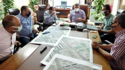 رئيس جهاز"6 أكتوبر" يتابع سير العمل بمشروع تقاطع 8كباري وأعمال المونوريل بالمدينة