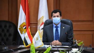  أشرف صبحى: حريصون على توفير الرعاية الكاملة للموهوبين