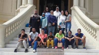 الهيئة العامة لتنشيط السياحة:تنظيم زيارة لأبناء أحد المؤسسات الخيرية لمتحف المجوهرات الملكية