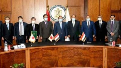 وزير البترول يوقع مذكرة تفاهم مع تويوتا اليابانية لتقييم فرص انتاج الأمونيا الزرقاء فى مصر