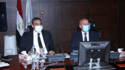 وزير النقل يلتقي وزير المواصلات الليبي لبحث أوجه التعاون المختلفة بين الجانبين 