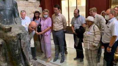 المتحف المصرى يستقبل اليوم وفد من المعهد المتحد للعلوم النووية الروسيا