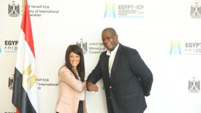 المشاط تبحث مع نائب رئيس البنك الأفريقي للتنمية للقطاع الخاص التعاون المشترك والإعداد لاستراتيجية