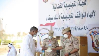 المتحدث العسكري: دفع لجان تجنيدية إلى المحافظات الحدودية لإنهاء المواقف التجنيدية للمواطنين