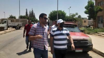 رئيس جهاز "الشروق" يتفقد محطة مياه الشرب الرئيسية