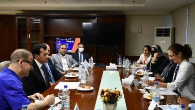 "صبحي" يبحث استعدادات استضافة مصر اجتماع المكتب التنفيذي ومجلس إدارة الوكالة الدولية