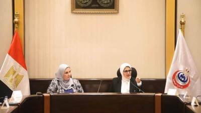 وزيرتا الصحة والتضامن الاجتماعي تبحثان التعاون لدعم منظومة الرعاية الصحية والاجتماعية للمواطنين