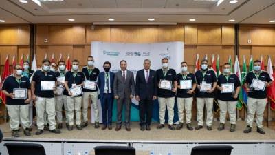 "اّر.ايه.تى.بى" ديف القاهرة تحتفل بتخرج الدفعة الأولي من السائقين بالخط الأخضر للمترو